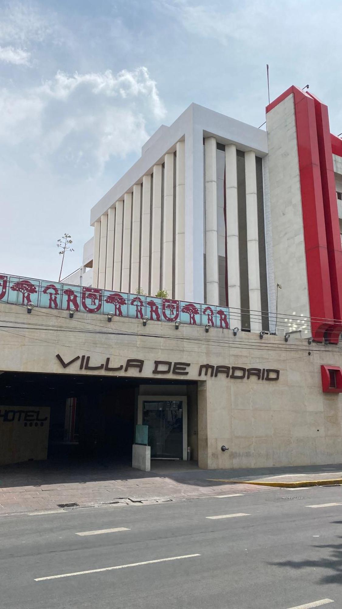 Hotel Villa De Madrid Mexiko-Stadt Exterior foto