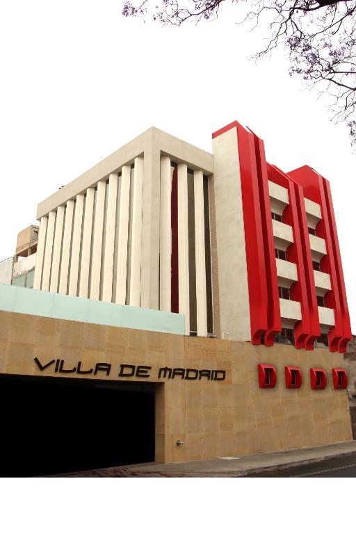 Hotel Villa De Madrid Mexiko-Stadt Exterior foto